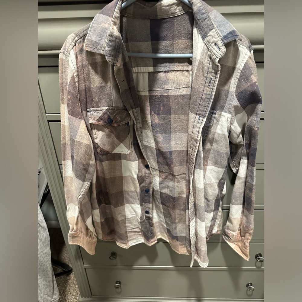 Plaid Flannel Jacket